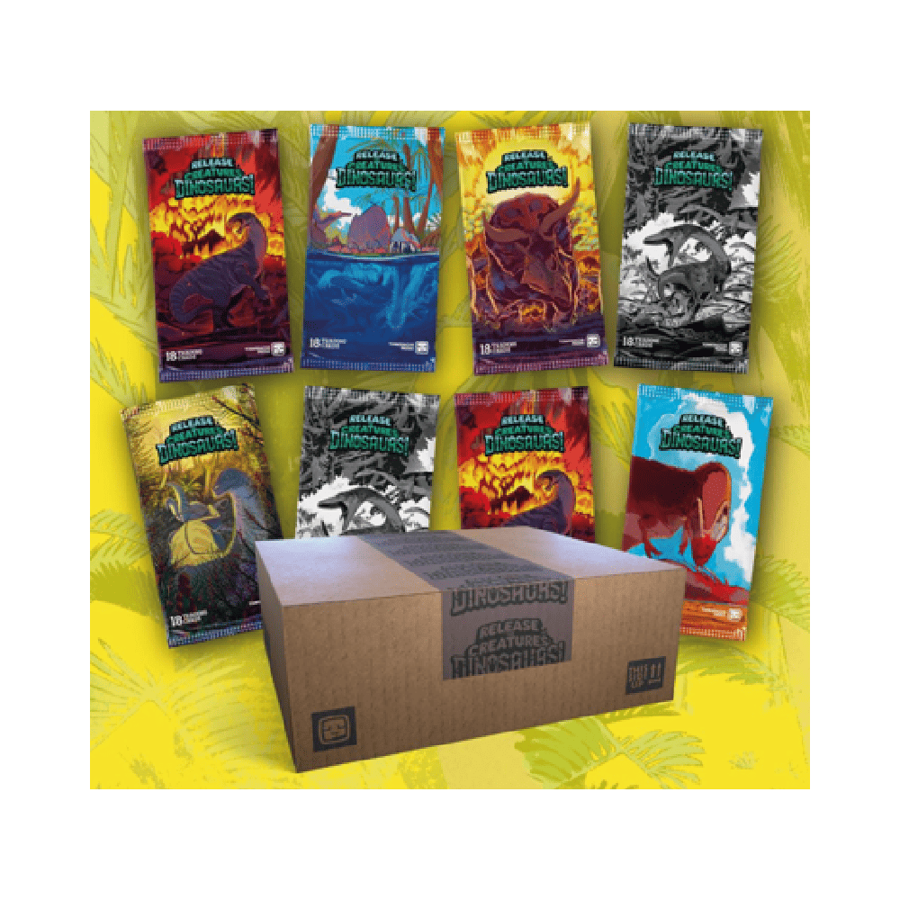 Release the Creatures: DINOSAURS! - BOX (8 Buste)