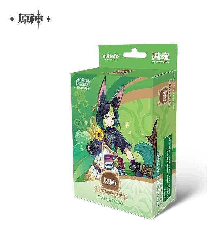 Genshin Impact Trading Card Game Series 03 Pre-Build Starter Deck 06 Tighnari Chinese Version