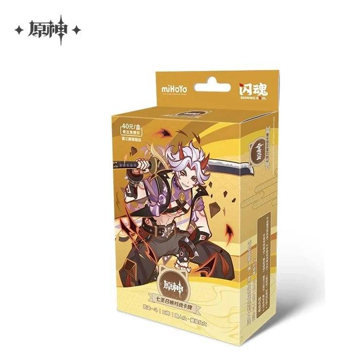Genshin Impact Trading Card Game Series 03 Pre-Build Starter Deck 03 Arataki Itto Chinese Version