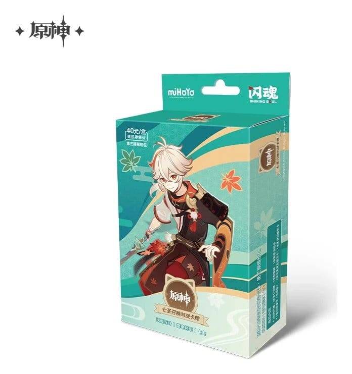 Genshin Impact Trading Card Game Series 03 Pre-Build Starter Deck 07 Kaedehara Kazuha Chinese Version