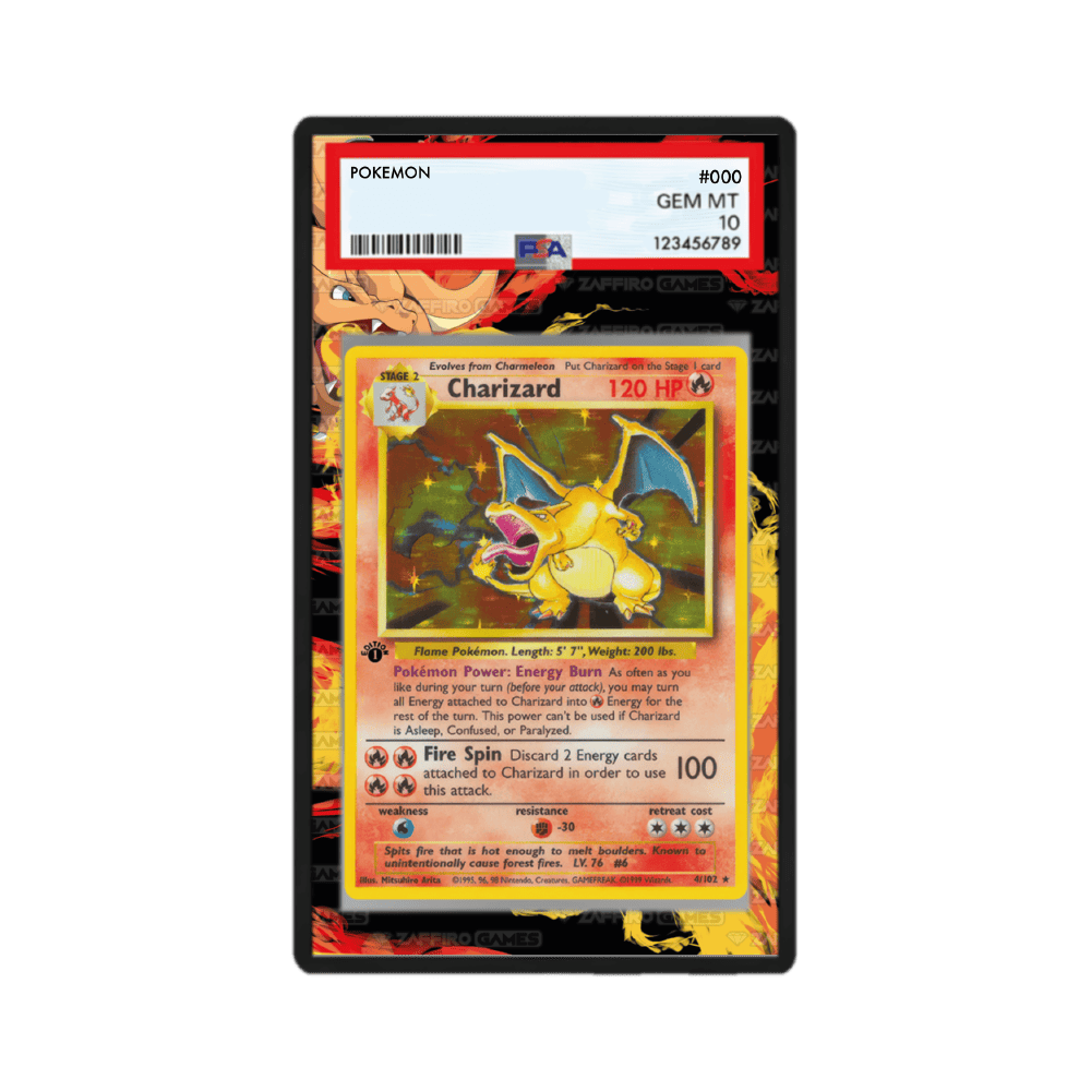 Charizard Generico 2 Case PSA - ZGC