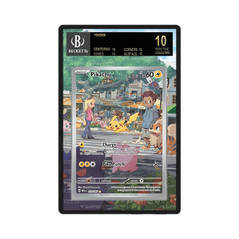 Pikachu 173/165 Pokémon 151 Case BGS - ZGC