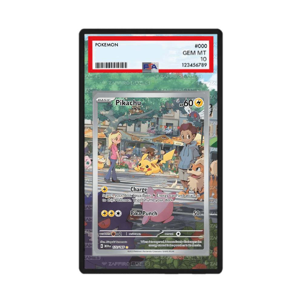 Pikachu 173/165 Pokémon 151 Case PSA - ZGC