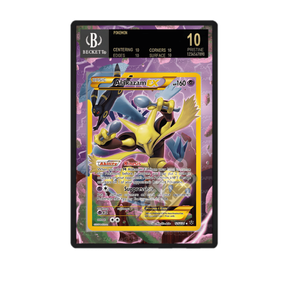 Alakazam Ex 125/124 Destini Incrociati Case BGS - ZGC