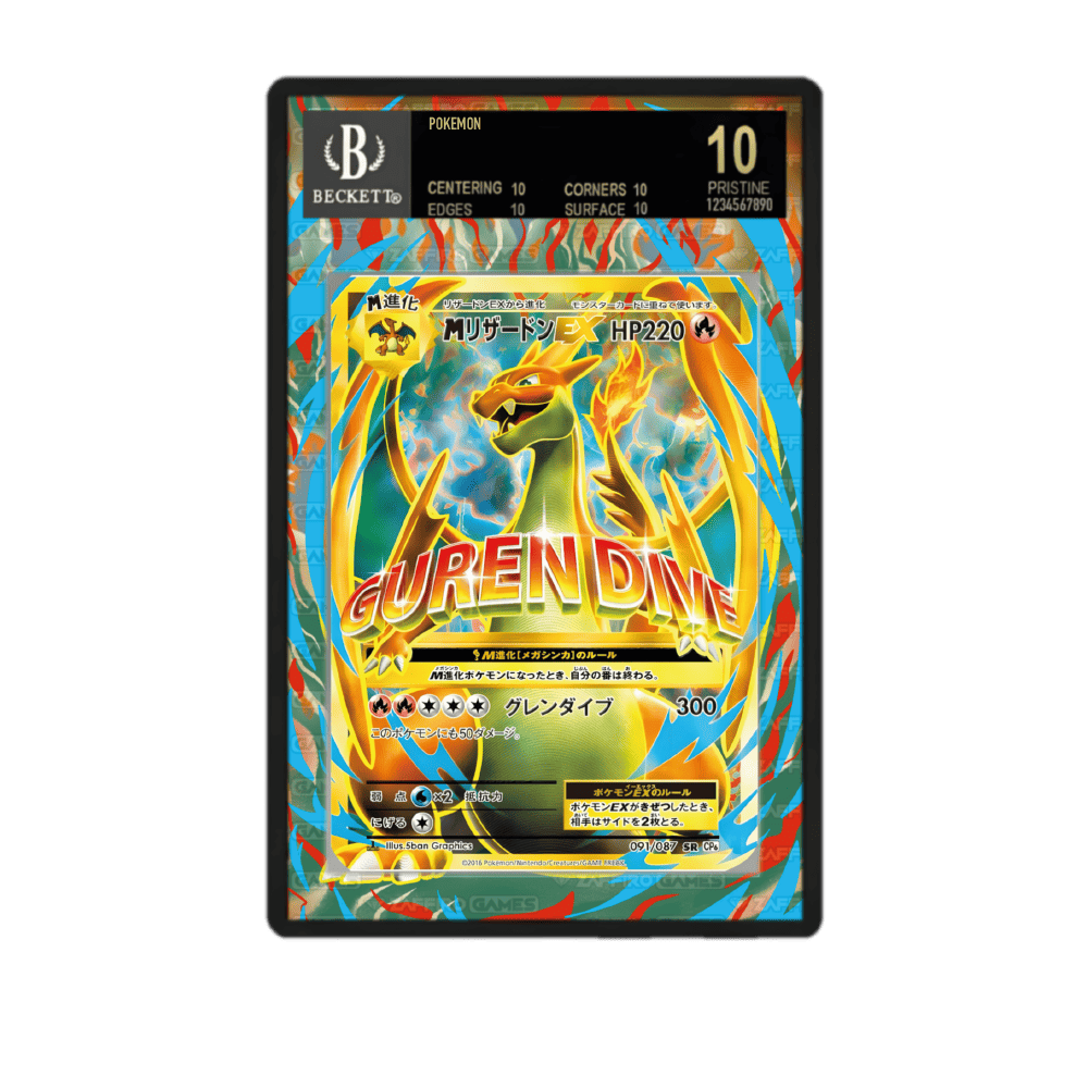 Mega Charizard Ex 101/108 Evoluzioni Case BGS - ZGC