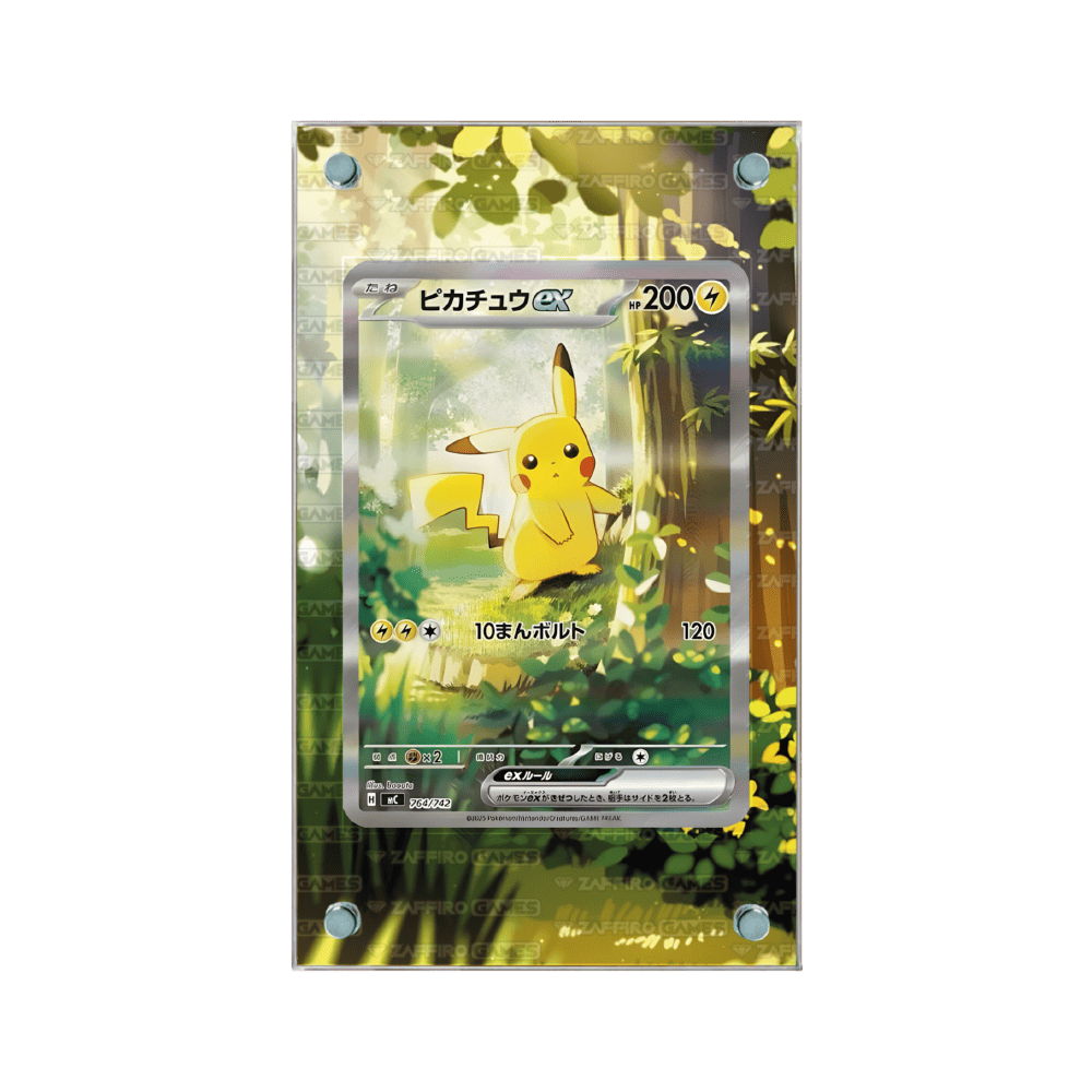 Zaffiro Games Collection - Case Magnetico Personalizzato Pikachu 276/217 Ascesa Eroica