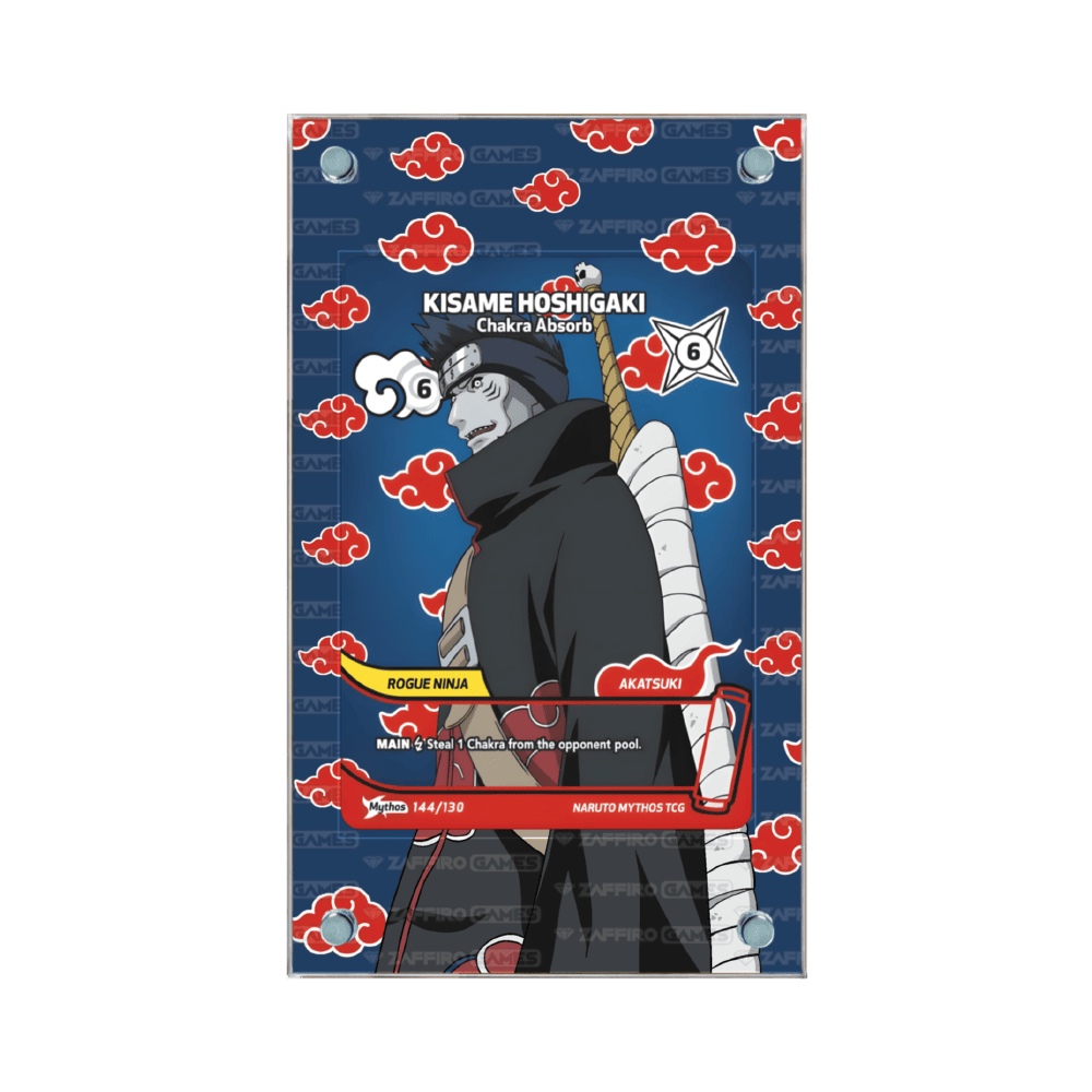 Zaffiro Games Collection - Case Magnetico Personalizzato Kisame Hoshigaki Mythos 144/130