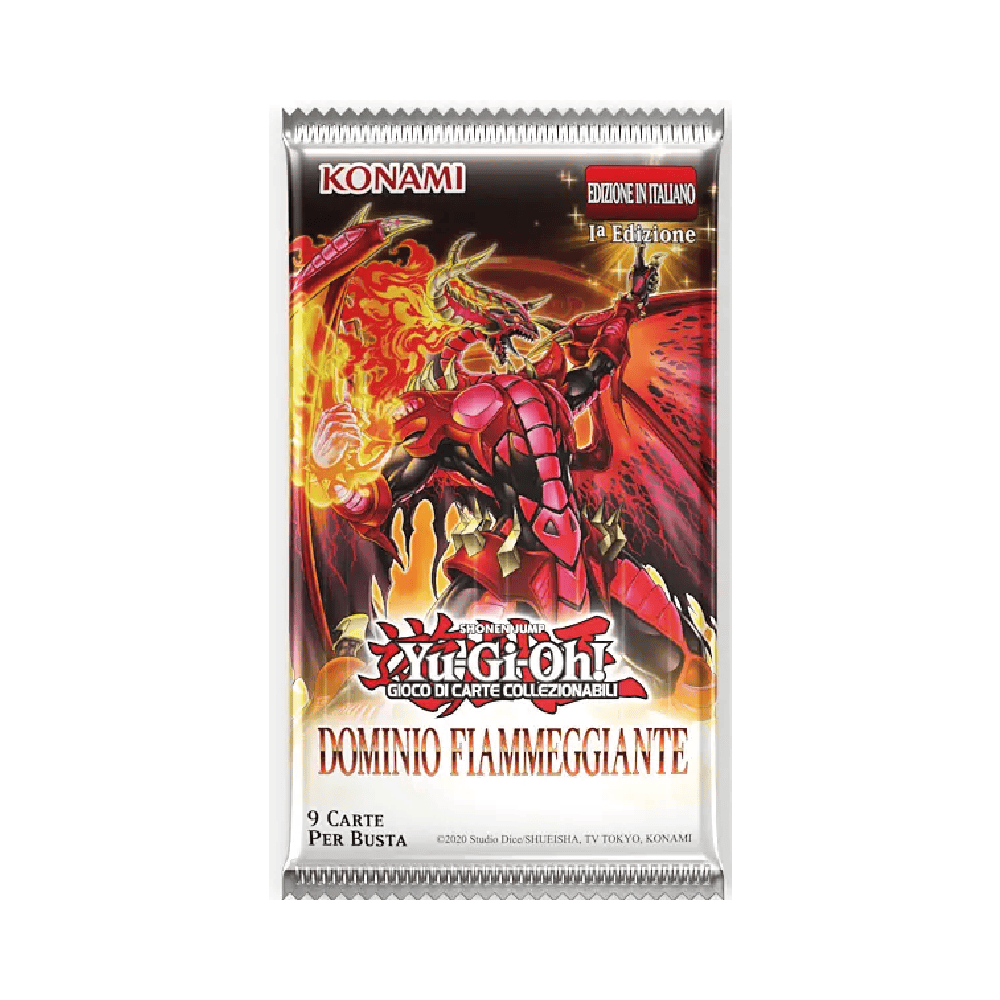 Yu-Gi-Oh! – Dominio Fiammeggiante Bustina (ITA)