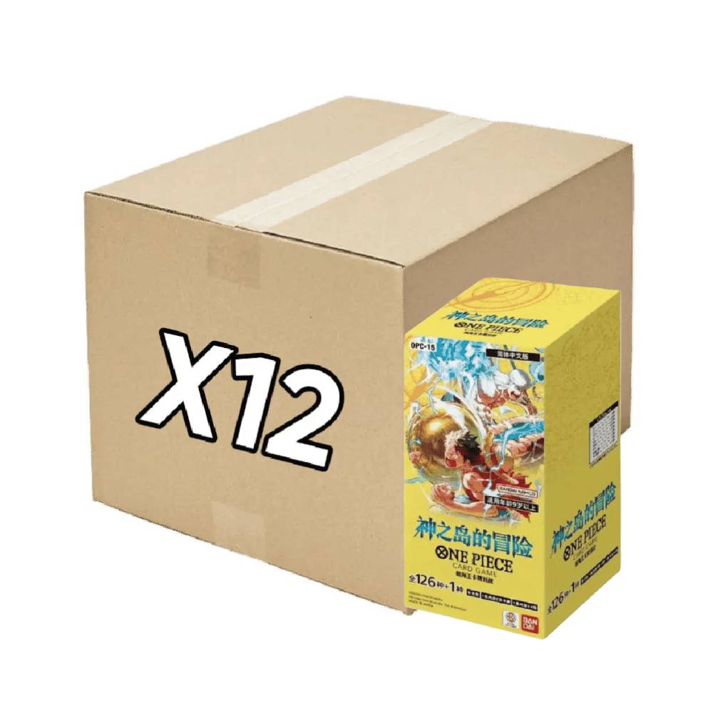 One Piece - Adventure on the Island of the Gods OP15  - Case 12 x Display da 24 Buste (JAP)