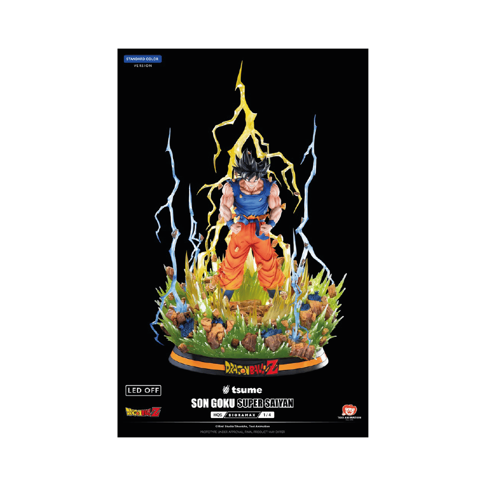 Dragon Ball Z – Son Goku Super Saiyan HQS Dioramax 1/4 (Tsume Art)