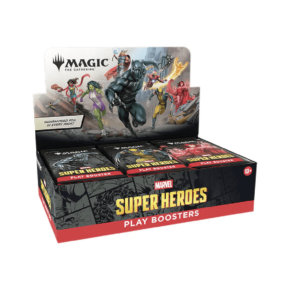 Magic: The Gathering – Marvel Super Heroes Play Booster Box 30 Buste (ENG)