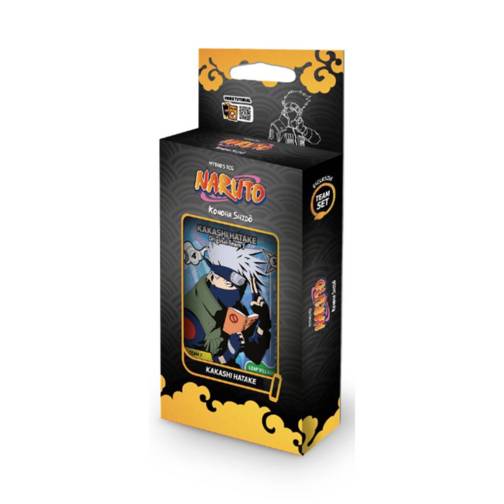 Naruto TCG – Mythos Konoha Shidō Seconda Edizione Team 7: Kakashi Hatake (ENG)