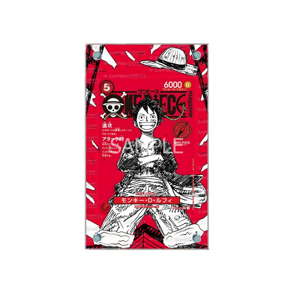 Zaffiro Games Collection - Case Magnetico Personalizzato Luffy Magazine Vol.20 ST21-014