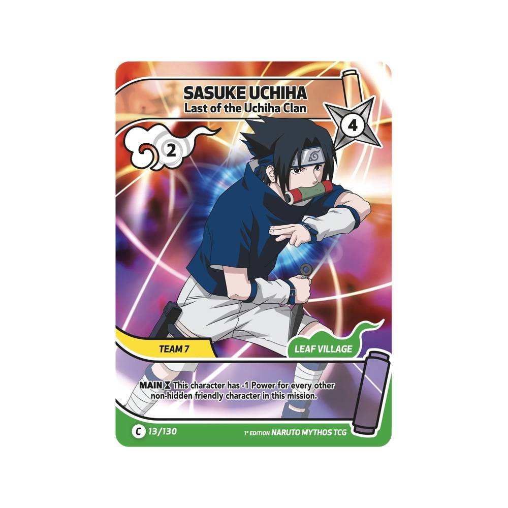 013/130 Sasuke Uchiha - Last of the Uchiha Clan - Comune