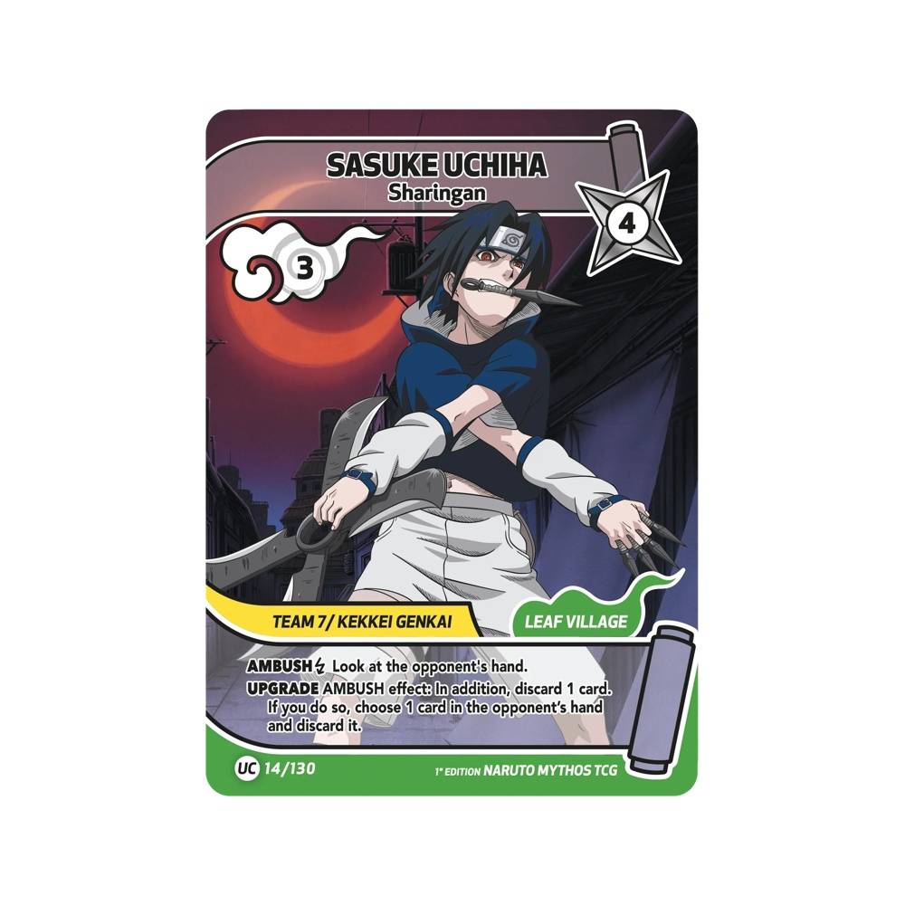 014/130 Sasuke Uchiha - Sharingan - Comune