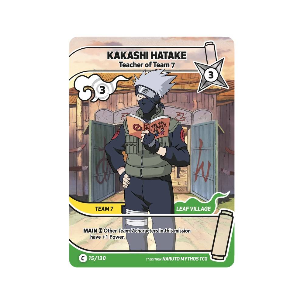 015/130 Kakashi Hatake - Teacher of Team 7 - Comune