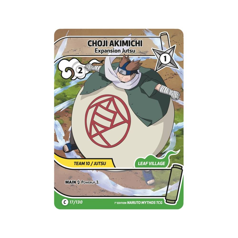 017/130 Choji Akimichi - Expansion Jutsu - Comune