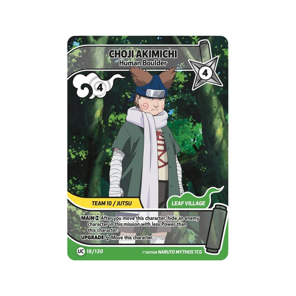 018/130 Choji Akimichi - Human Boulder - Comune
