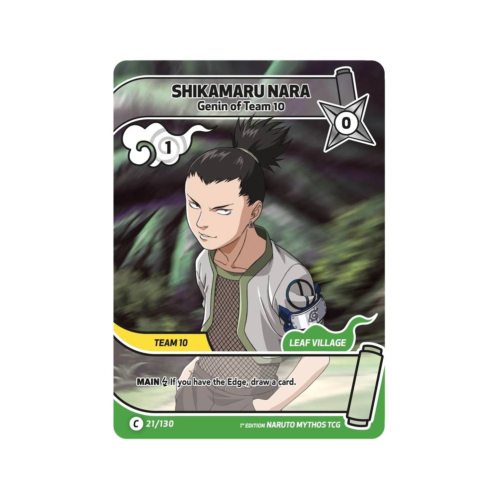 021/130 Shikamaru Nara - Genin of Team 10 - Comune