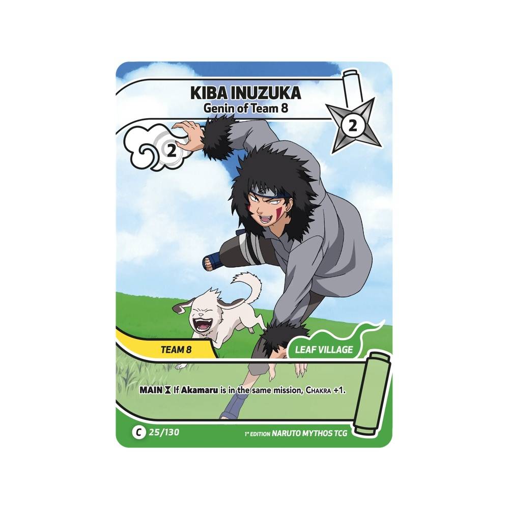 025/130 Kiba Inuzuka - Genin of Team 8 - Comune