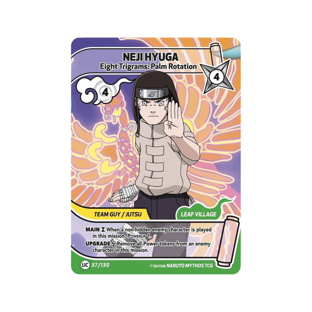 037/130 Neji Hyuga - Eight Trigrams: Palm Rotation - Comune