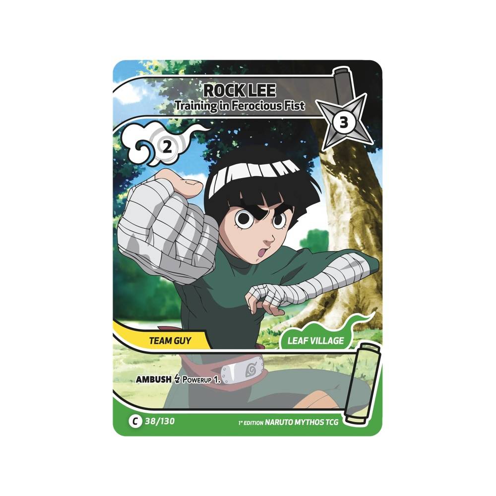 038/130 Rock Lee - Training in Ferocious Fist - Comune
