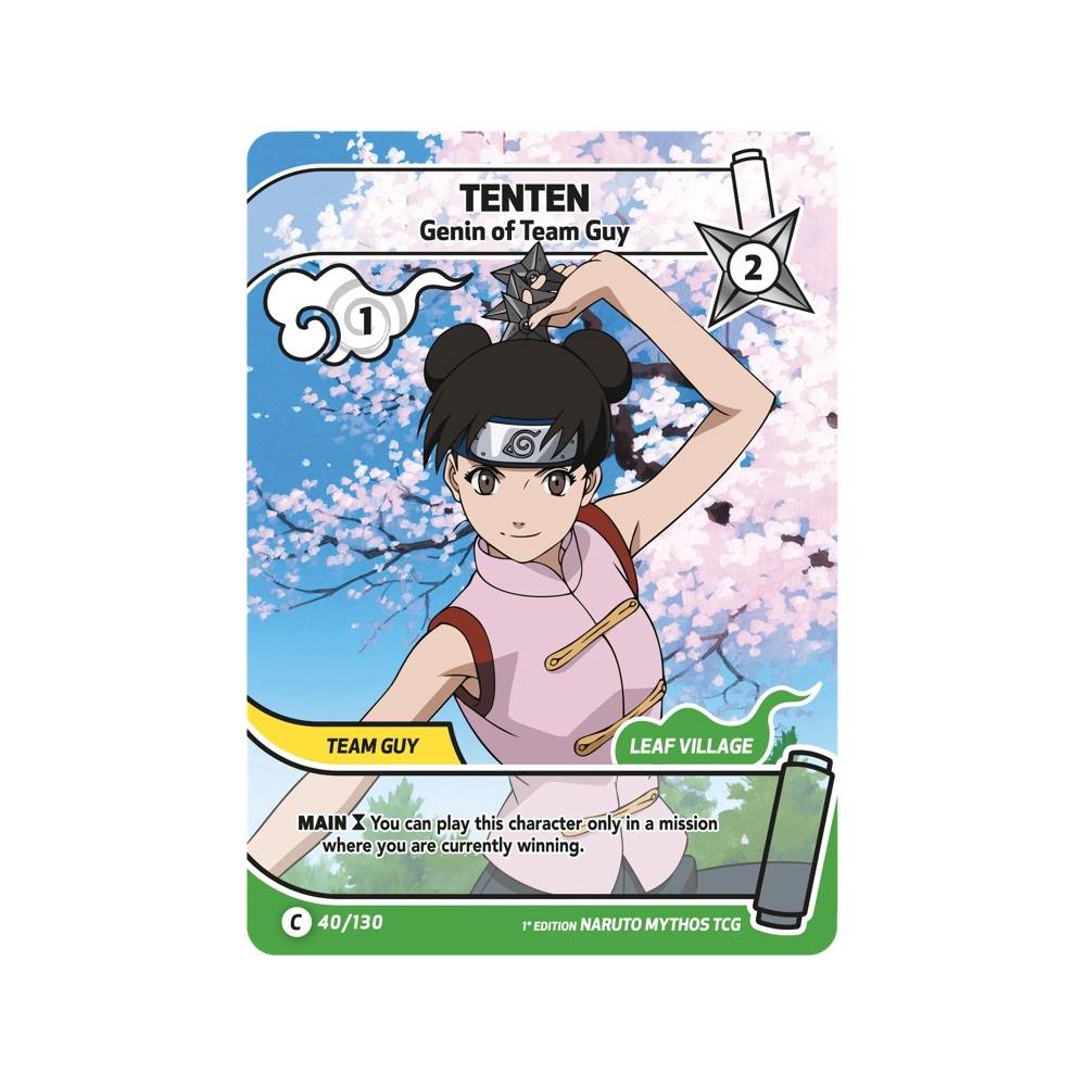 040/130 Tenten - Genin of Team Guy - Comune