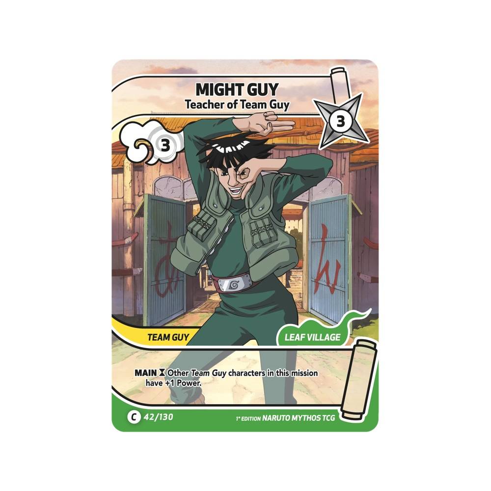 042/130 Might Guy - Teacher of Team Guy - Comune