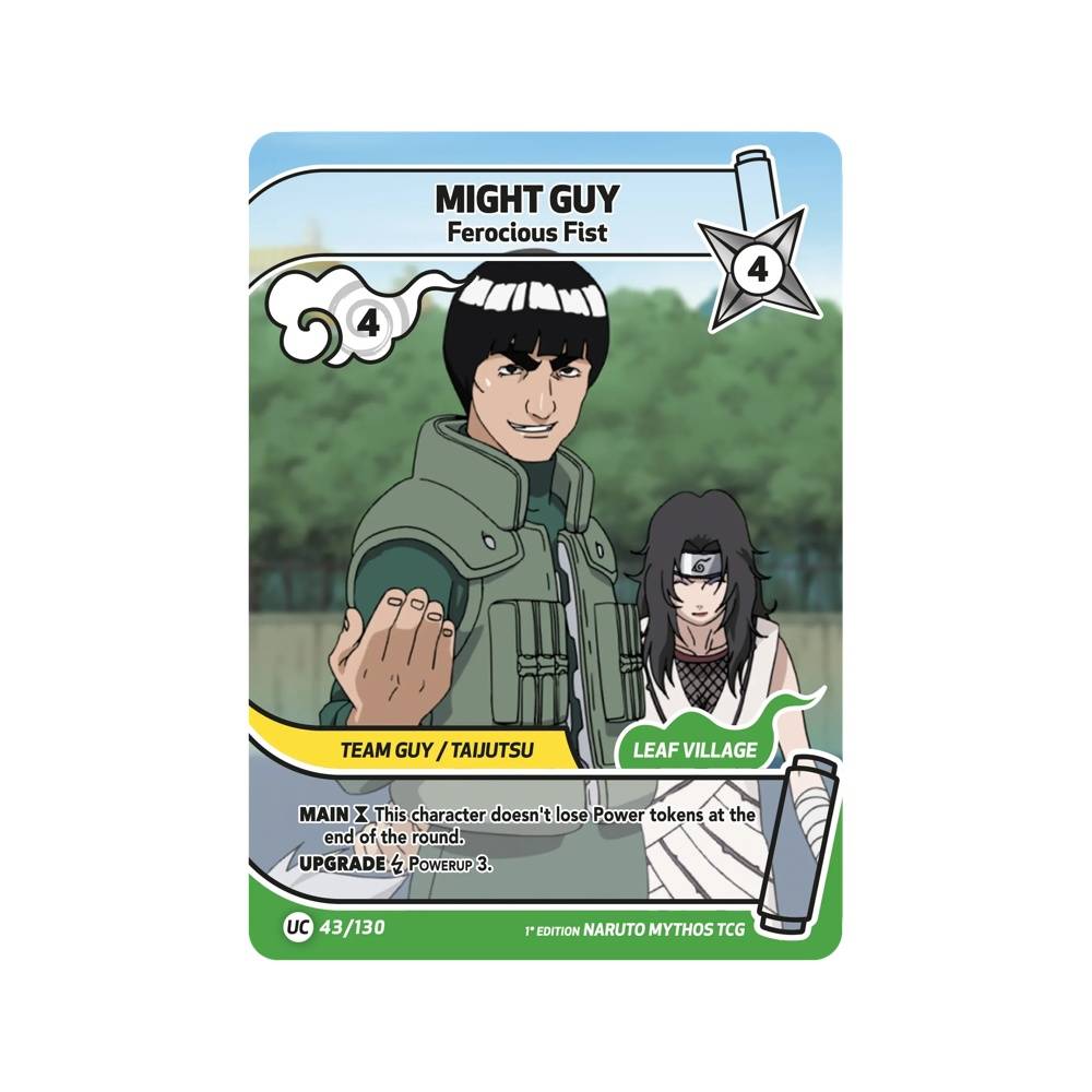 043/130 Might Guy - Ferocious Fist - Comune