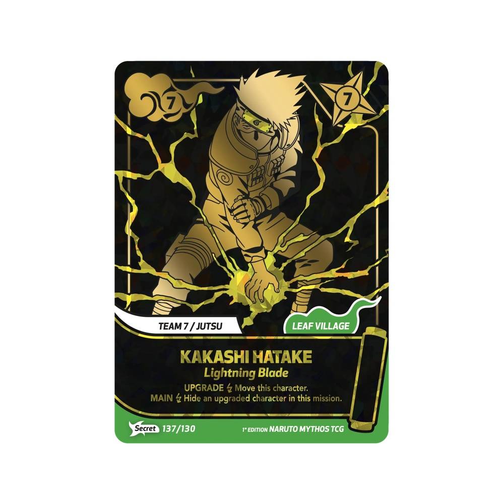 137/130 Kakashi Hatake - Lightning Blade - Secret
