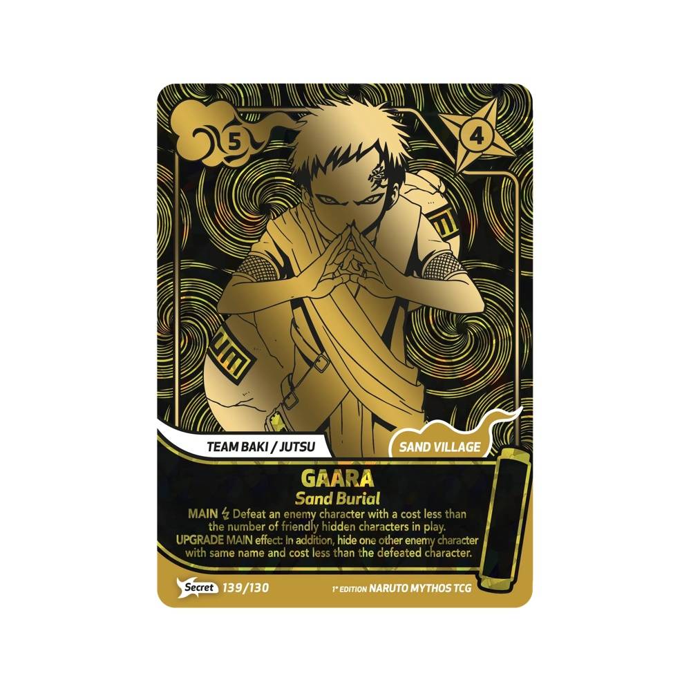 139/130 Gaara - Sand Burial - Secret