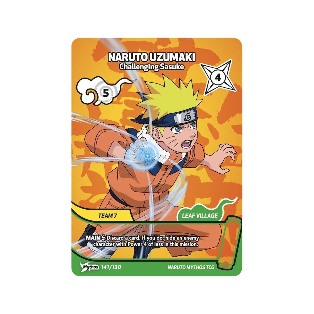 141/130 Naruto Uzumaki - Challenging Sasuke - Mythos