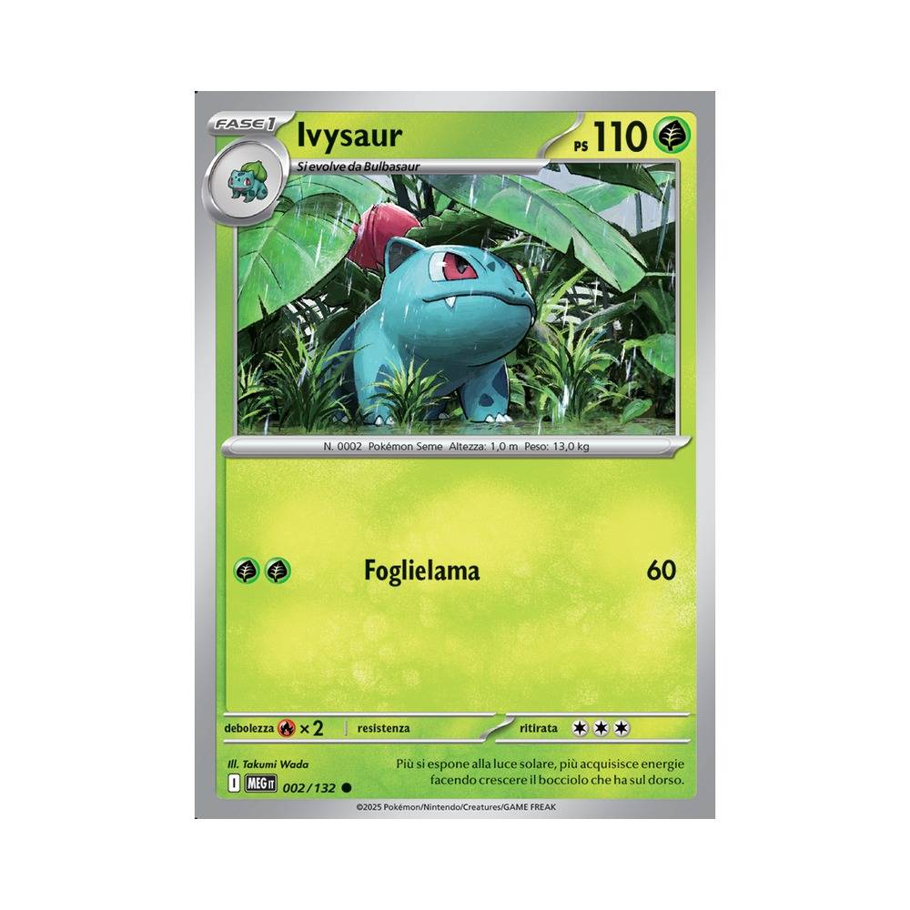 002/132 Ivysaur Comune (ITA) - Megaevoluzione