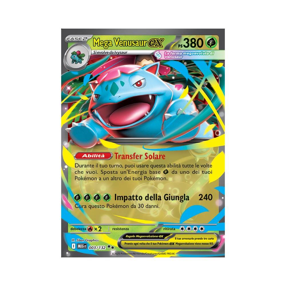 003/132 Mega Venusaur ex (ITA) - Megaevoluzione