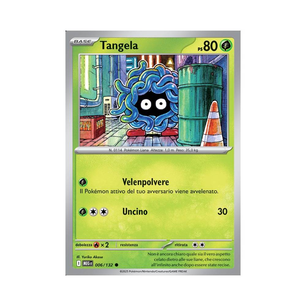 006/132 Tangela Comune (ITA) - Megaevoluzione