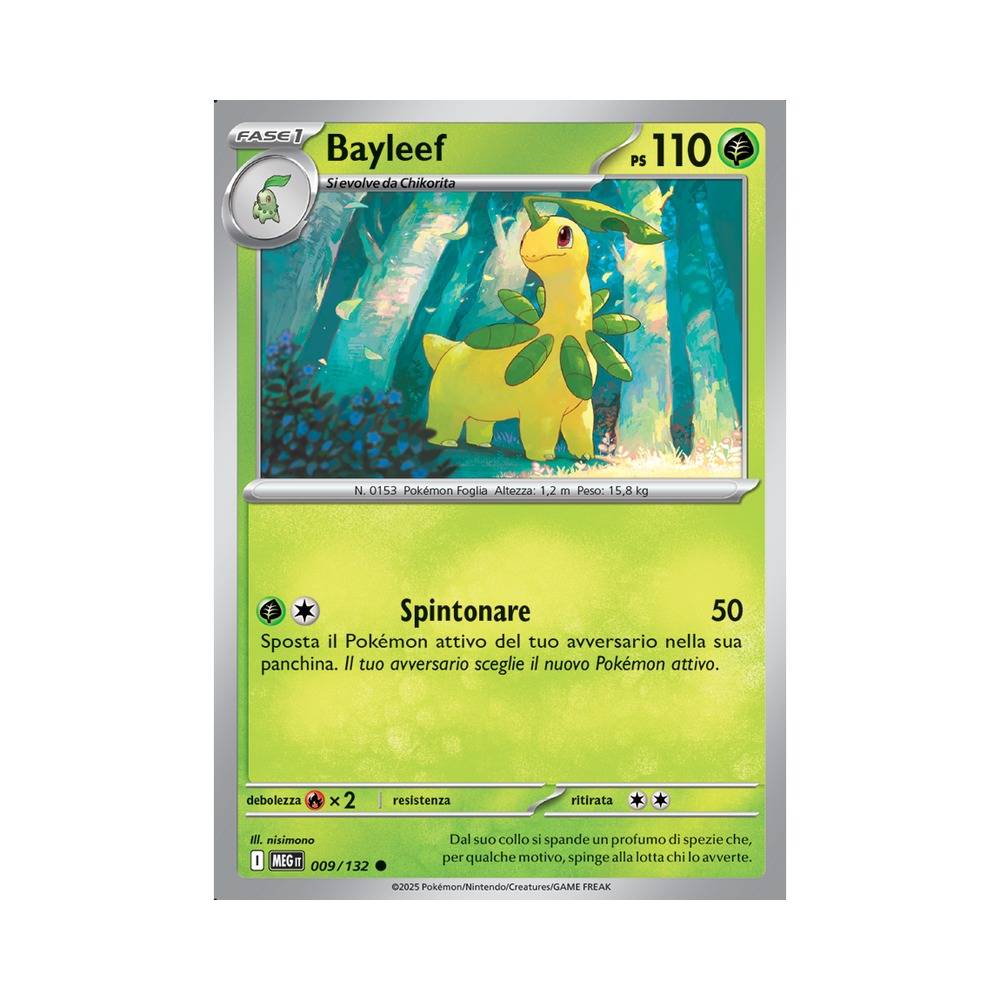 009/132 Bayleef Comune (ITA) - Megaevoluzione