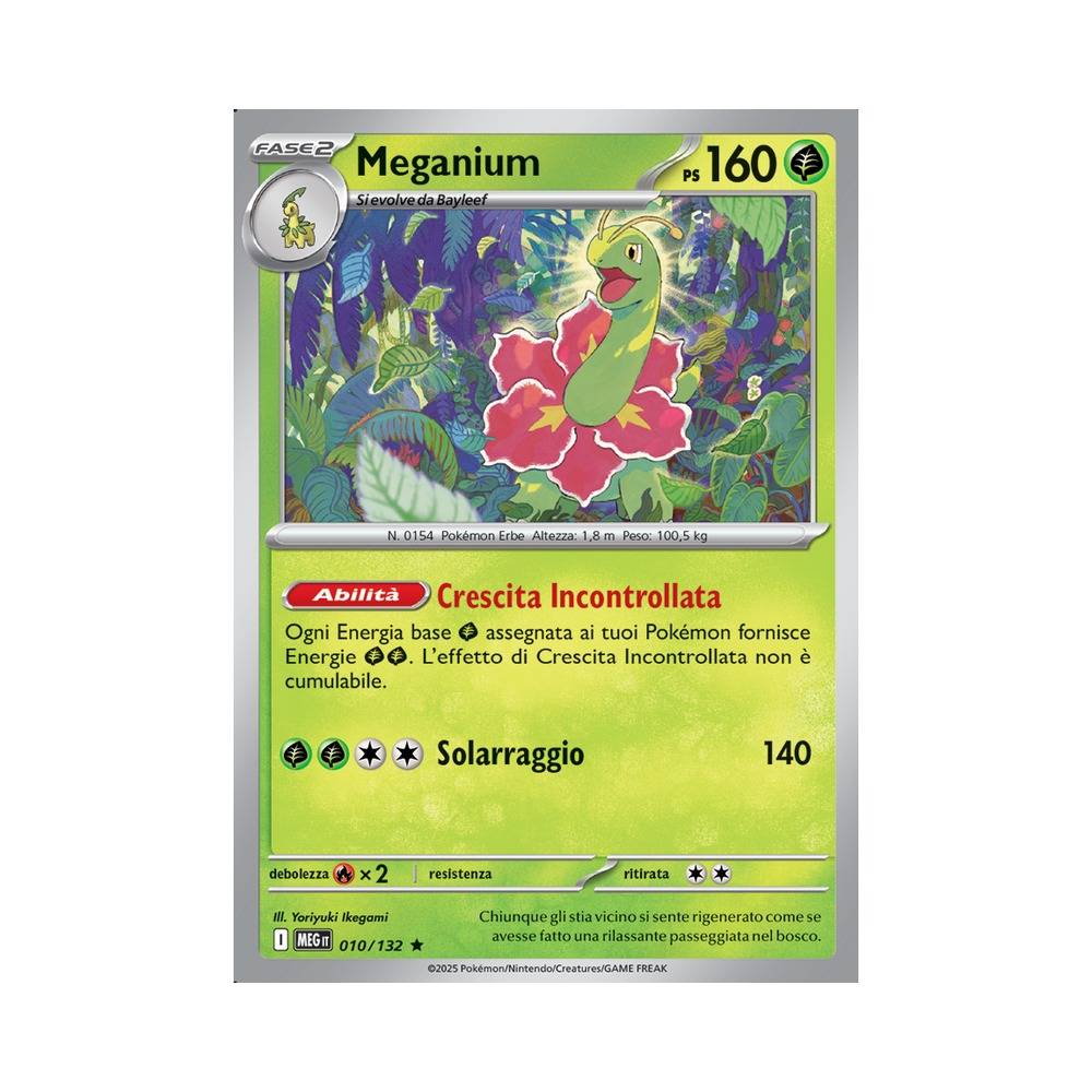 010/132 Meganium Holo (ITA) - Megaevoluzione