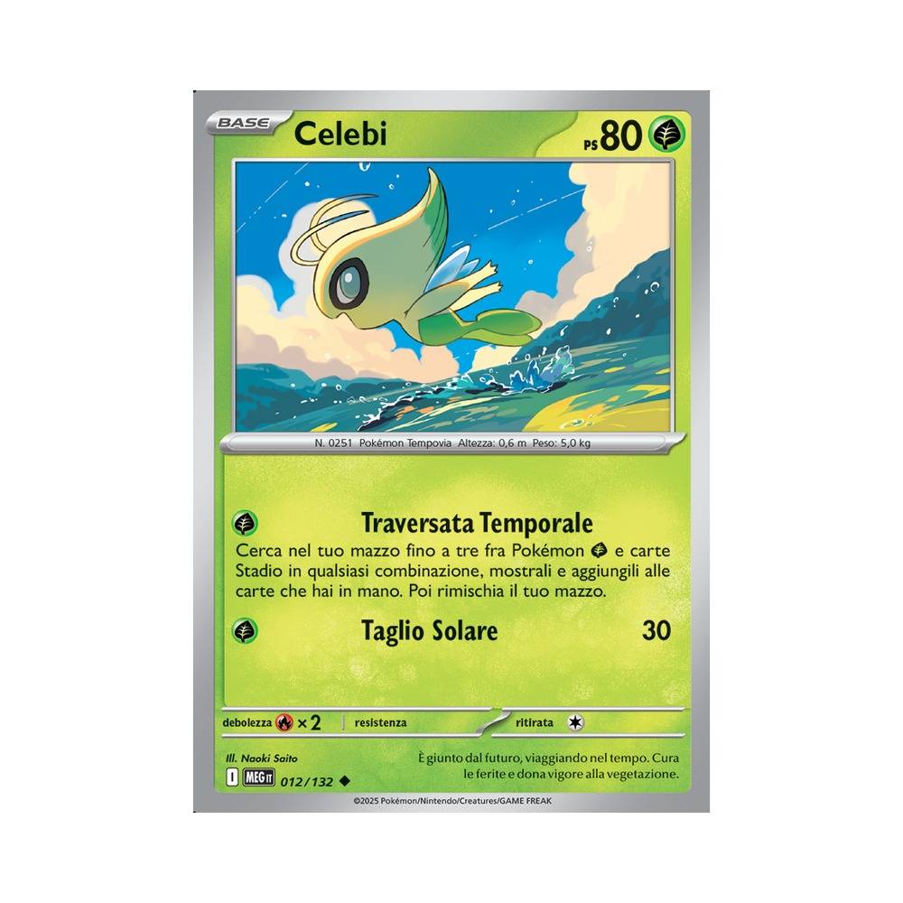 012/132 Celebi Non Comune (ITA) - Megaevoluzione