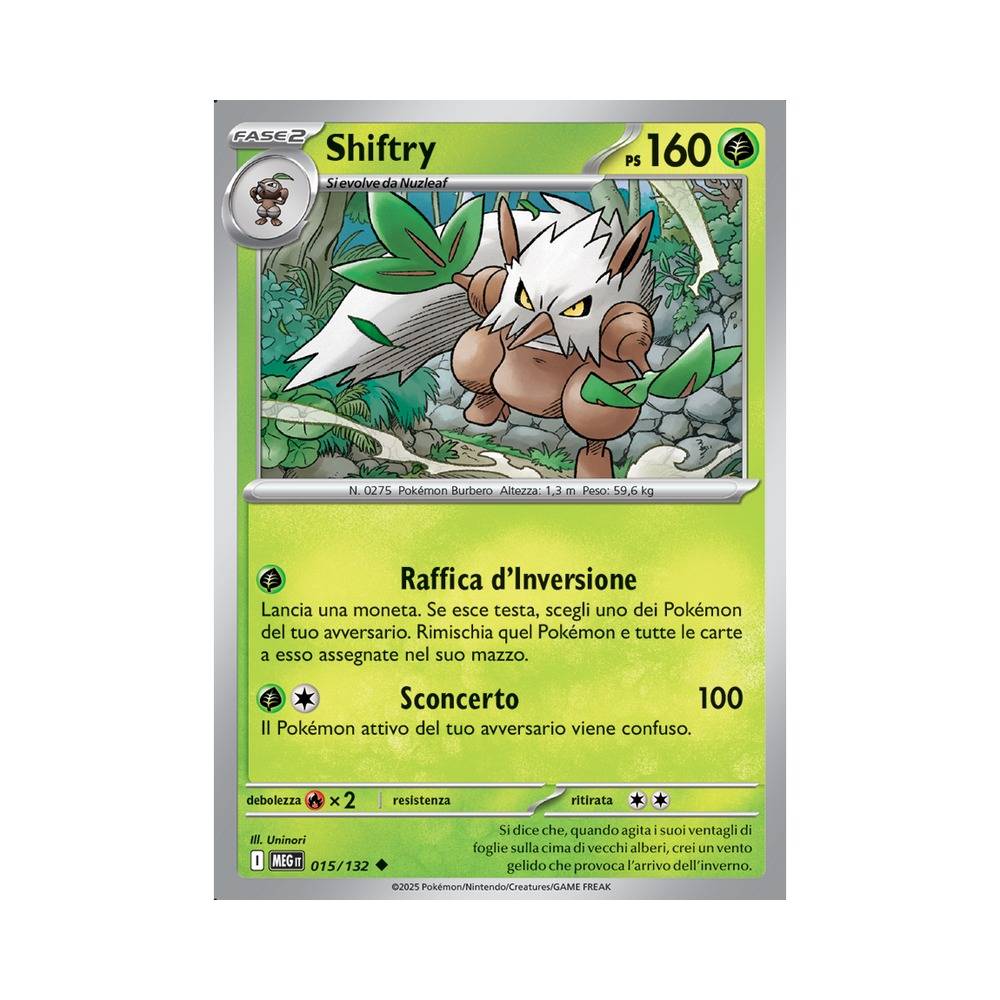 015/132 Shiftry Non Comune (ITA) - Megaevoluzione