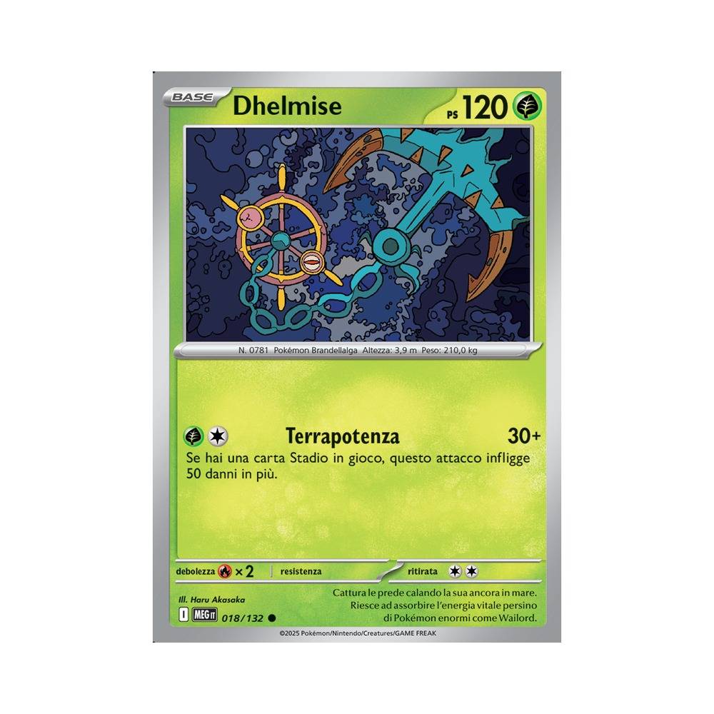 018/132 Dhelmise Comune (ITA) - Megaevoluzione