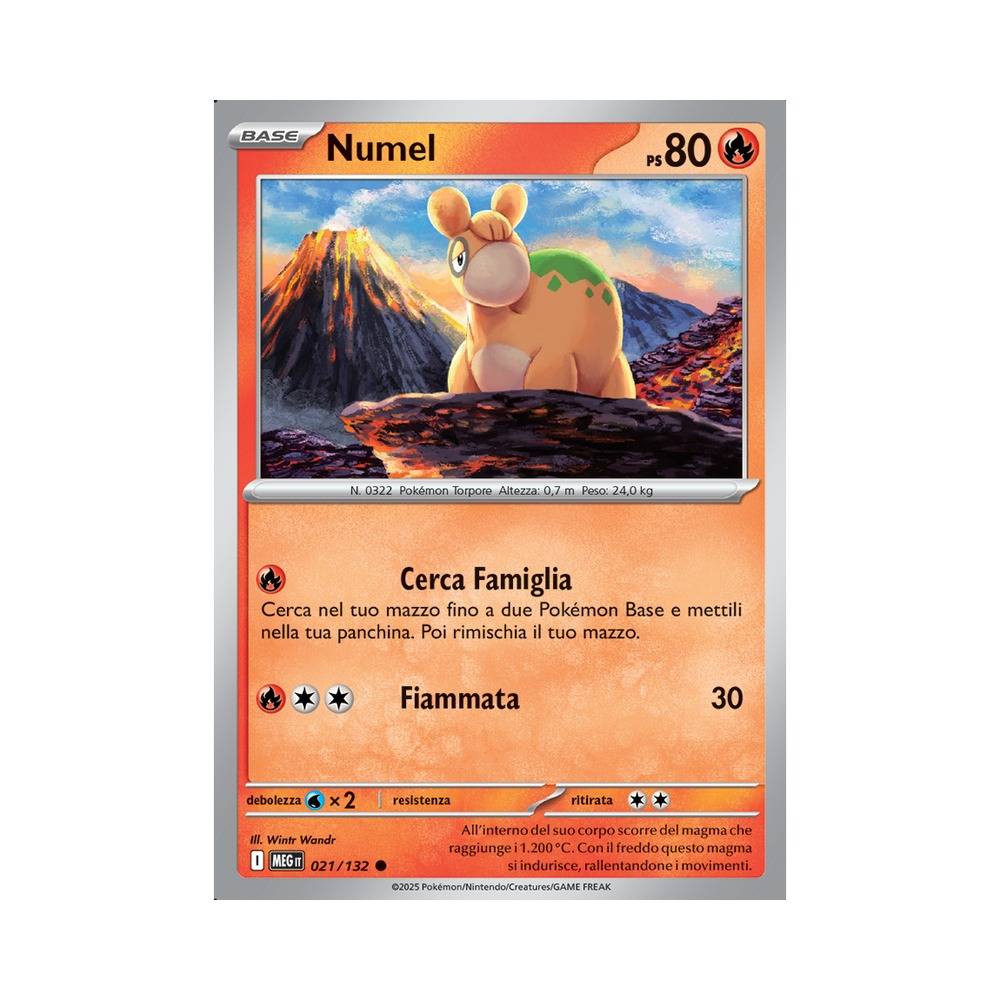 021/132 Numel Comune (ITA) - Megaevoluzione
