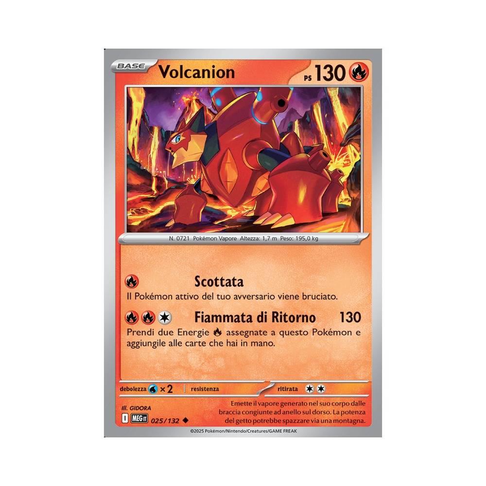 025/132 Volcanion Non Comune (ITA) - Megaevoluzione