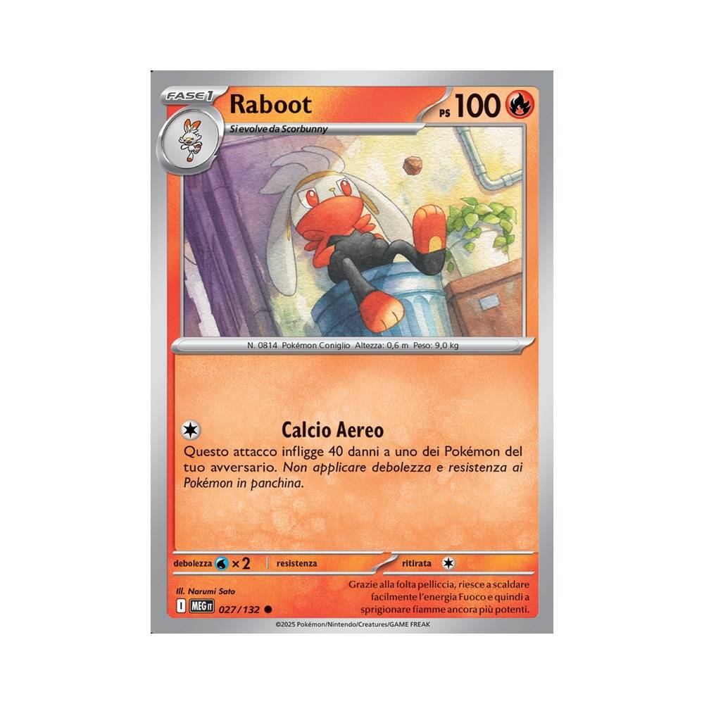 027/132 Raboot Comune (ITA) - Megaevoluzione