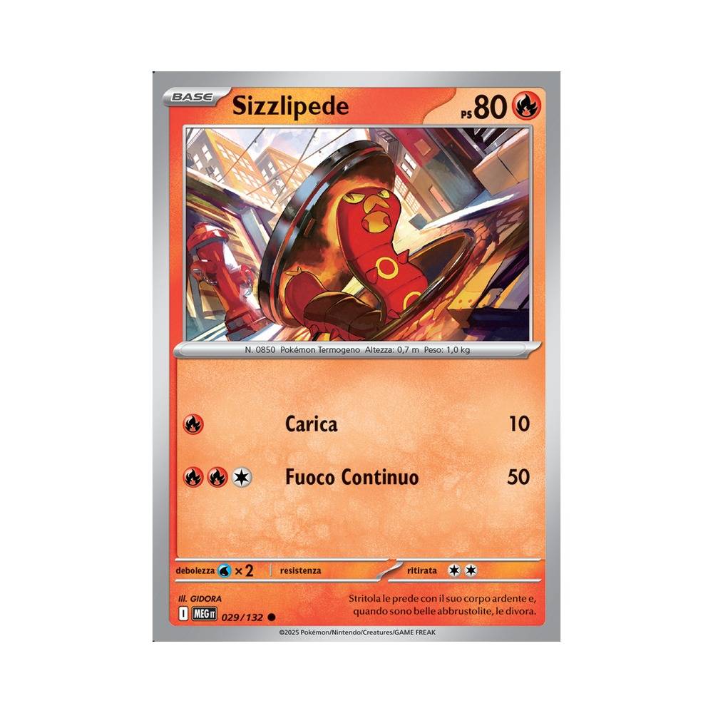 029/132 Sizzlipede Comune (ITA) - Megaevoluzione