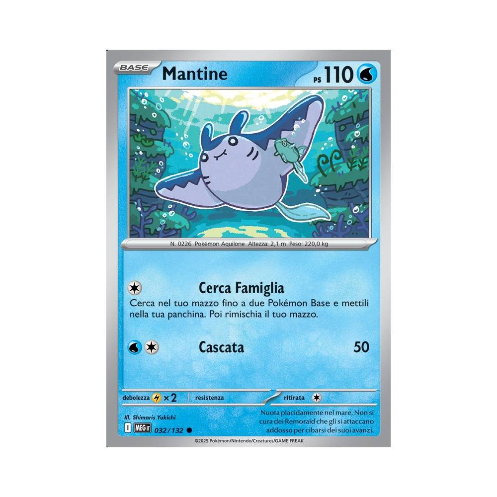 032/132 Mantine Comune (ITA) - Megaevoluzione