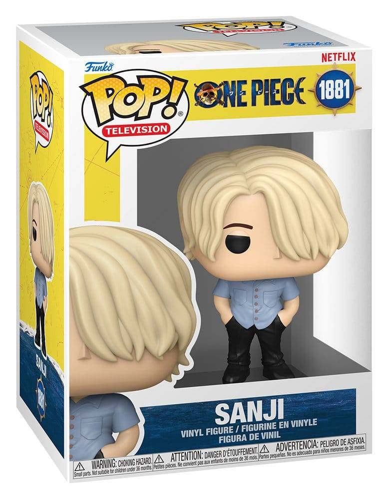 One Piece POP! TV Vinyl Figure Sanji 9 cm Damaged Packaging