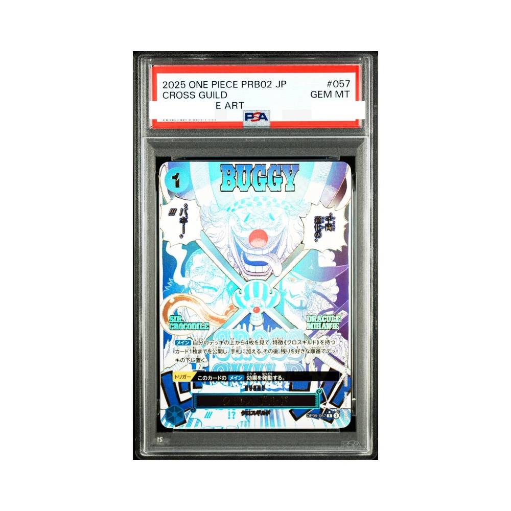 Buggy Cross Guild OP09-057 PSA 10