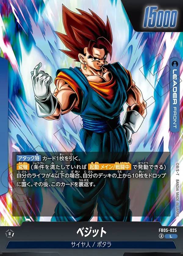 025/120 Carta FB05-025 Leader Rare (JAP) - FB05 New Adventure