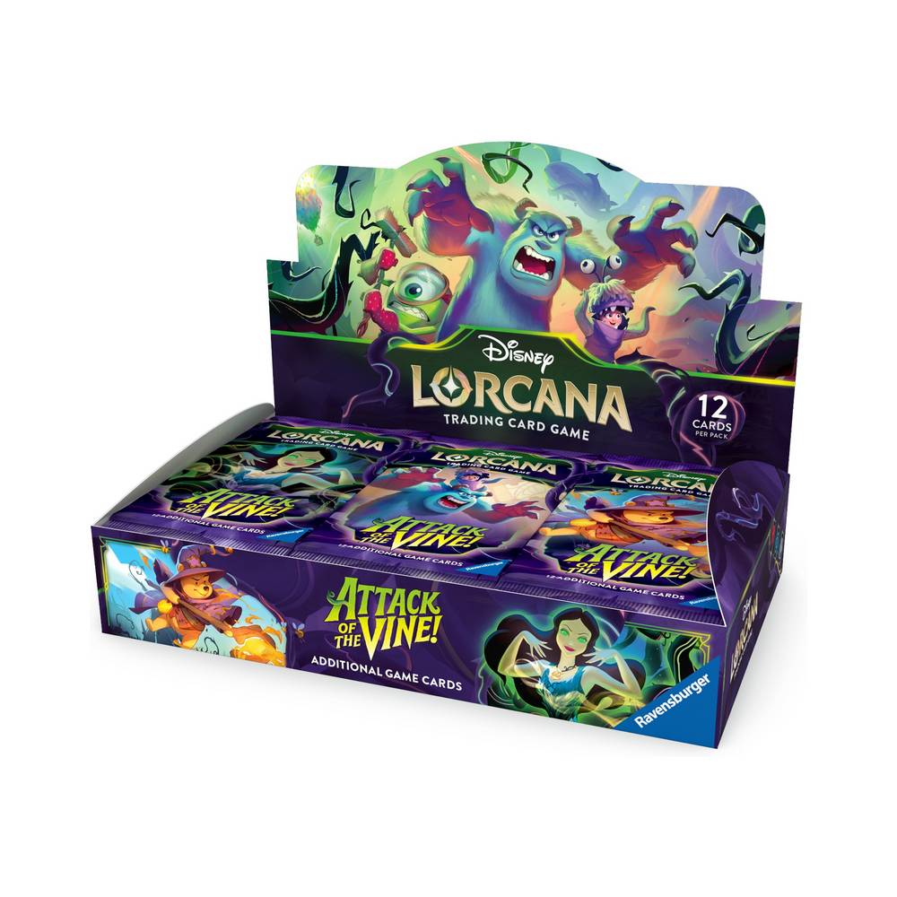 Disney Lorcana – Attack of the Vine Booster Box 24 Bustine (ENG)