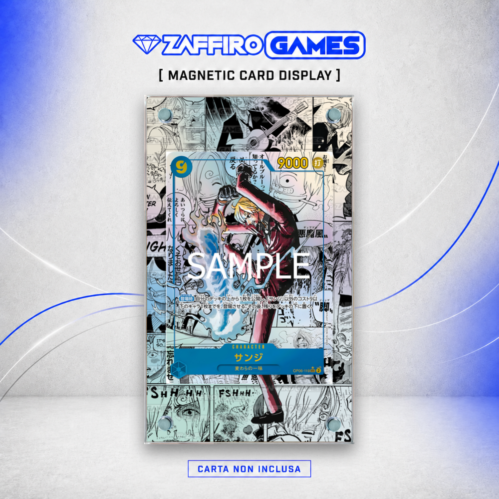 Zaffiro Games Collection - Case Magnetico Personalizzato Sanji PRB02